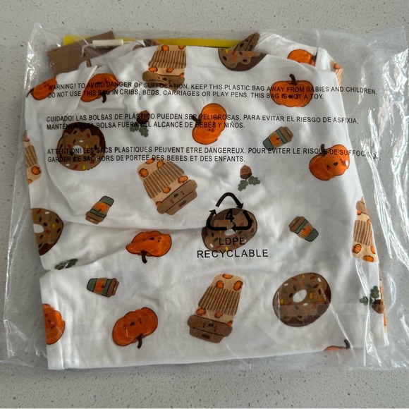 Angel Dear Knotted Gown, Pumpkin Spice Latte Size 0-3 Months NWT - Picture 3 of 3